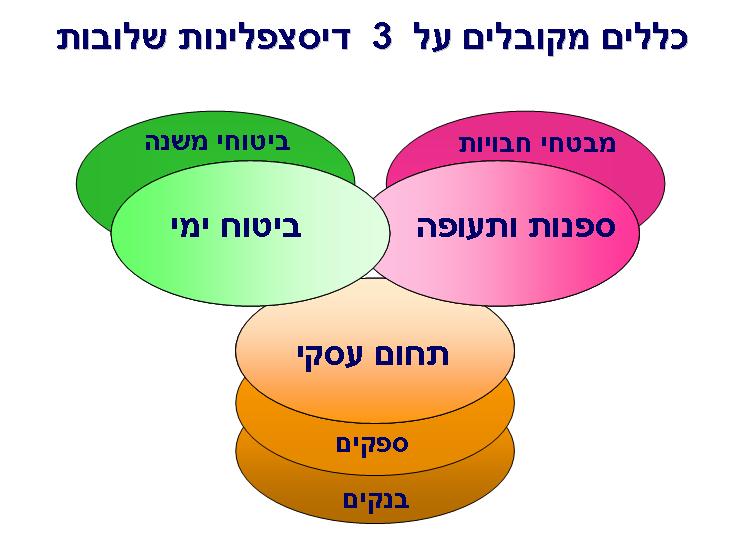 3 דיסצפלינות
